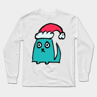 Christmas Cat Long Sleeve T-Shirt